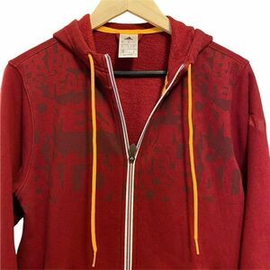 Adidas‎ Messi Mens Maroon Zip Full Zip Sweathsirt S
